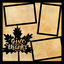 Give Thanks Leaf